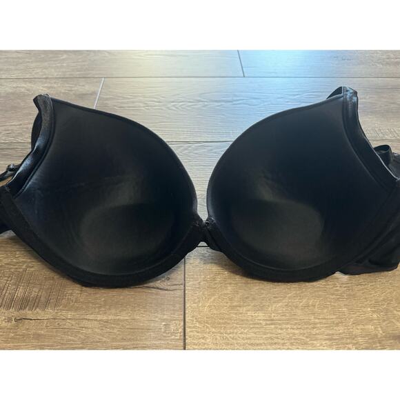 Cacique Black Smooth‎ Boost Plunge Size 46C - Picture 2 of 5